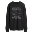 thumbnail image 1 of Instant Message - America Eagle - Men's Long Sleeve Graphic T-Shirt, 1 of 5