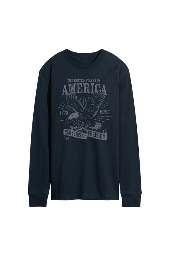 - America Eagle Long Sleeve Graphic T-Shirt