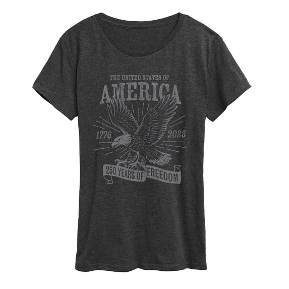 Instant Message - America Eagle - Women's Short Sleeve Graphic T-Shirt