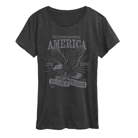 Instant Message - America Eagle - Women's Short Sleeve Graphic T-Shirt