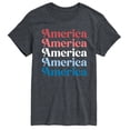 thumbnail image 1 of Instant Message - America Repeated Short Sleeve Graphic T-Shirt, 1 of 5