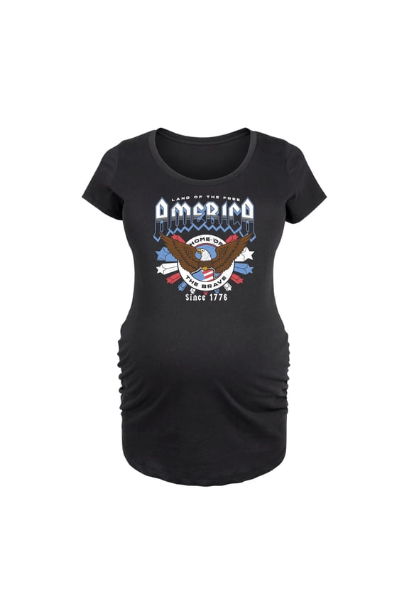 - America Rock Tee - Maternity Scoop Neck Tee