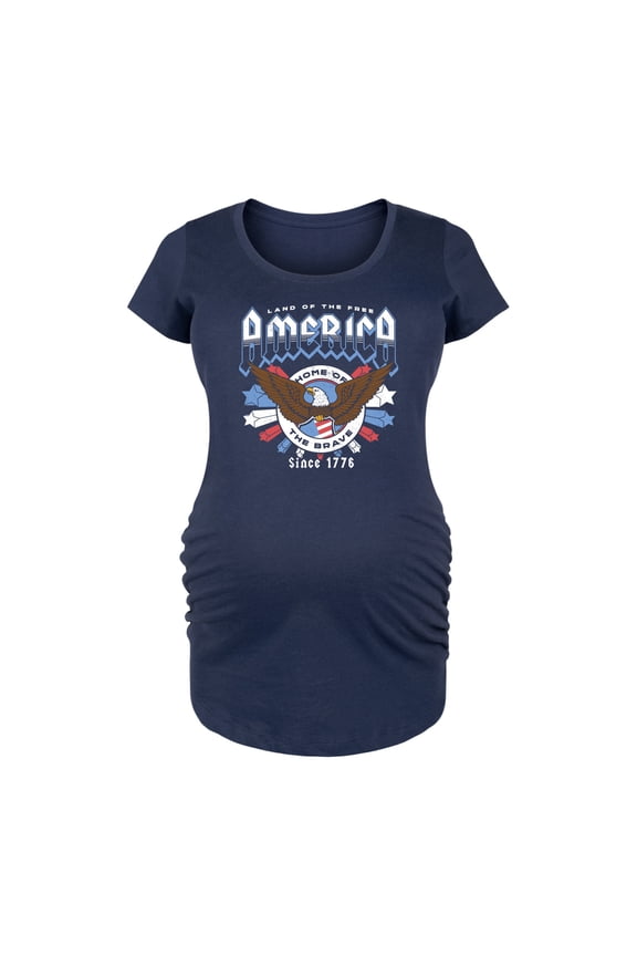- America Rock Tee - Maternity Scoop Neck Tee
