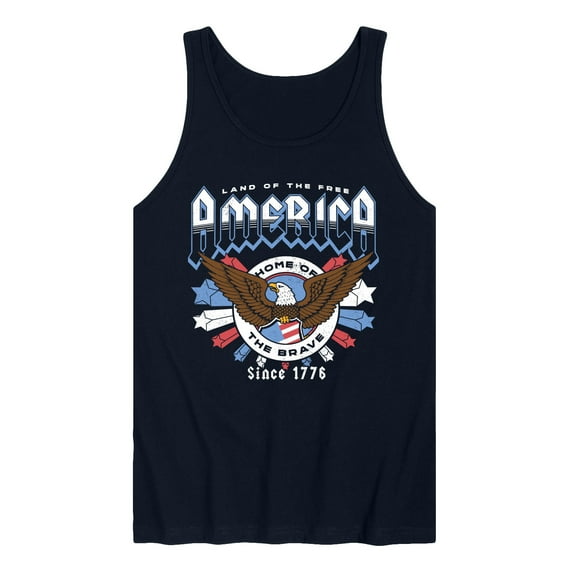 Instant Message - America Rock Tee Graphic Tank Top