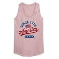 thumbnail image 1 of Instant Message - America Since 1776 Graphic Racerback Tank, 1 of 6