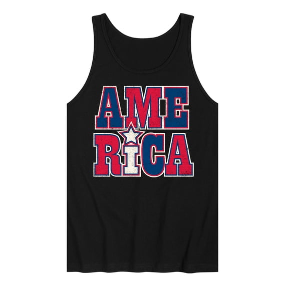 Instant Message - America Stacked - Men's Jersey Tank Top
