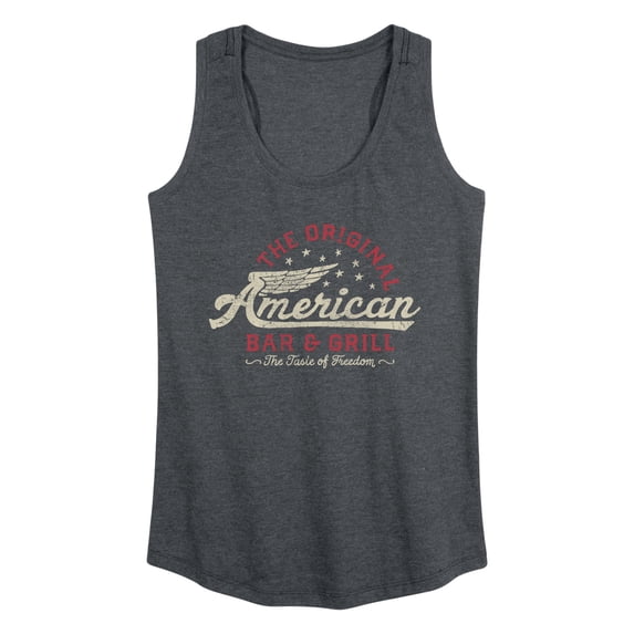 Instant Message - American Bar & Grill Graphic Racerback Tank