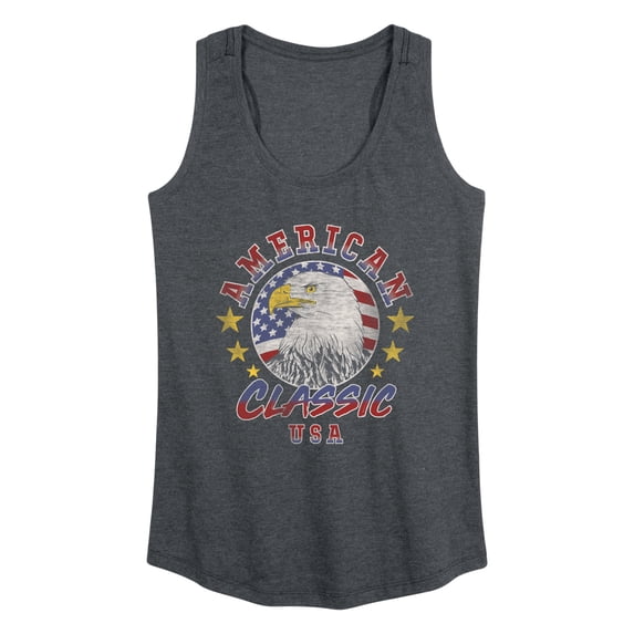 Instant Message - American Classic Women's Graphic Racerback Tank