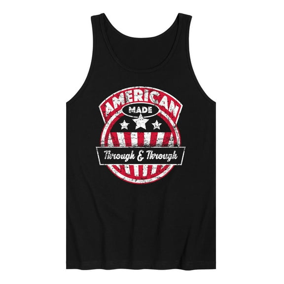 Instant Message - American Made Through & Through - Men's Jersey Graphic Tank