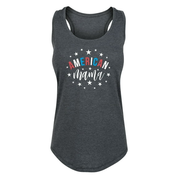 Instant Message - American Mama -Women's Racerback Tank