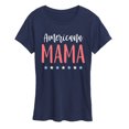 thumbnail image 1 of Instant Message - Americana Mama - Women's Short Sleeve Graphic T-Shirt, 1 of 6