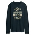 thumbnail image 1 of Instant Message - Amped To Camp - Men's Long Sleeve T-Shirt, 1 of 6