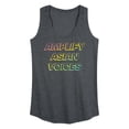 thumbnail image 1 of Instant Message - Amplify Asian Voices  - Women's Racerback Tank Top, 1 of 6