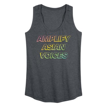 Instant Message - Amplify Asian Voices  - Women's Racerback Tank Top