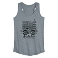 thumbnail image 1 of Instant Message - Amsterdam - Women's Racerback Tank Top, 1 of 6