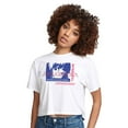thumbnail image 1 of Instant Message - Anime Delusion - Juniors Anime Cropped Cotton Blend T-Shirt, 1 of 6