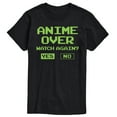 thumbnail image 1 of Instant Message - Anime Over Yes No - Men's Short Sleeve Graphic T-Shirt, 1 of 6