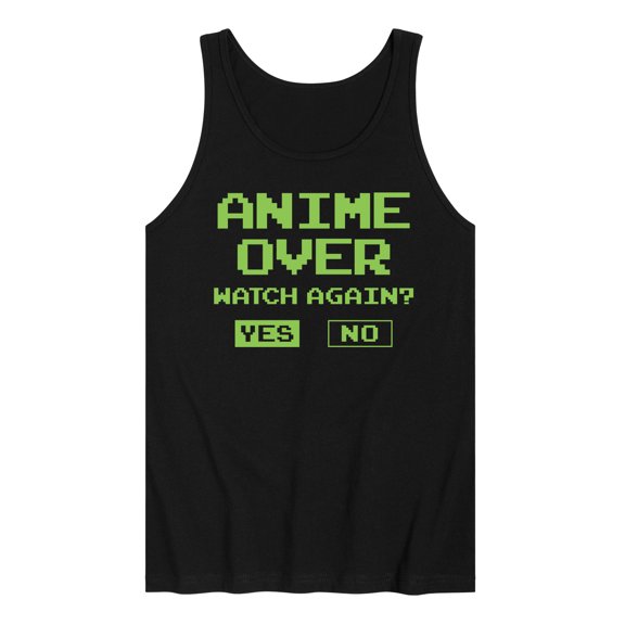 Instant Message - Anime Over Yes No - Men's Tank Top