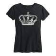 thumbnail image 1 of Instant Message - Antique Crown - Women's Short Sleeve Graphic T-Shirt, 1 of 5