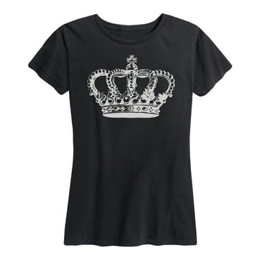 Instant Message - Antique Crown - Women's Short Sleeve Graphic T-Shirt