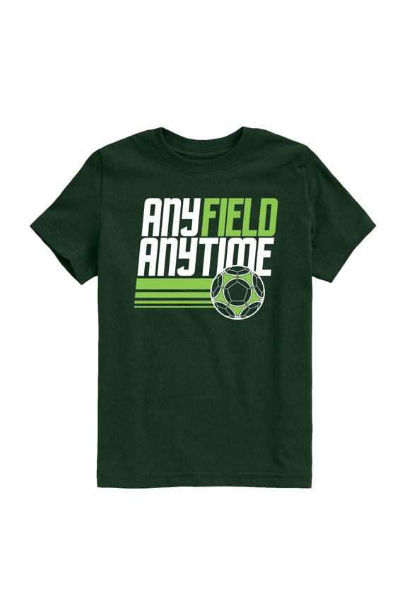 - Any Field Anytime Short Sleeve Graphic T-Shirt