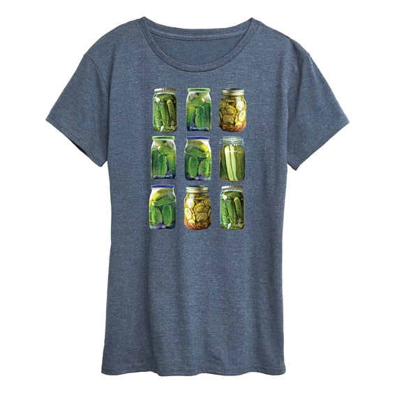 Instant Message - Any Jar, Fill With Pickles - Women's Short Sleeve Graphic T-Shirt