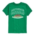 thumbnail image 1 of Instant Message - Anything Is Pastable - Toddler & Youth Short Sleeve Graphic T-Shirt, 1 of 6