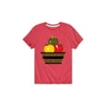 thumbnail image 1 of Instant Message - Apple Picking Basket - Youth Short Sleeve Tee, 1 of 5