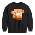 thumbnail image 1 of Instant Message - Arizona Desert - Toddler & Youth Crewneck Fleece Sweatshirt, 1 of 6