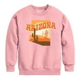thumbnail image 1 of Instant Message - Arizona Desert - Toddler & Youth Crewneck Fleece Sweatshirt, 1 of 5