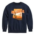 thumbnail image 1 of Instant Message - Arizona Desert - Toddler & Youth Crewneck Fleece Sweatshirt, 1 of 6