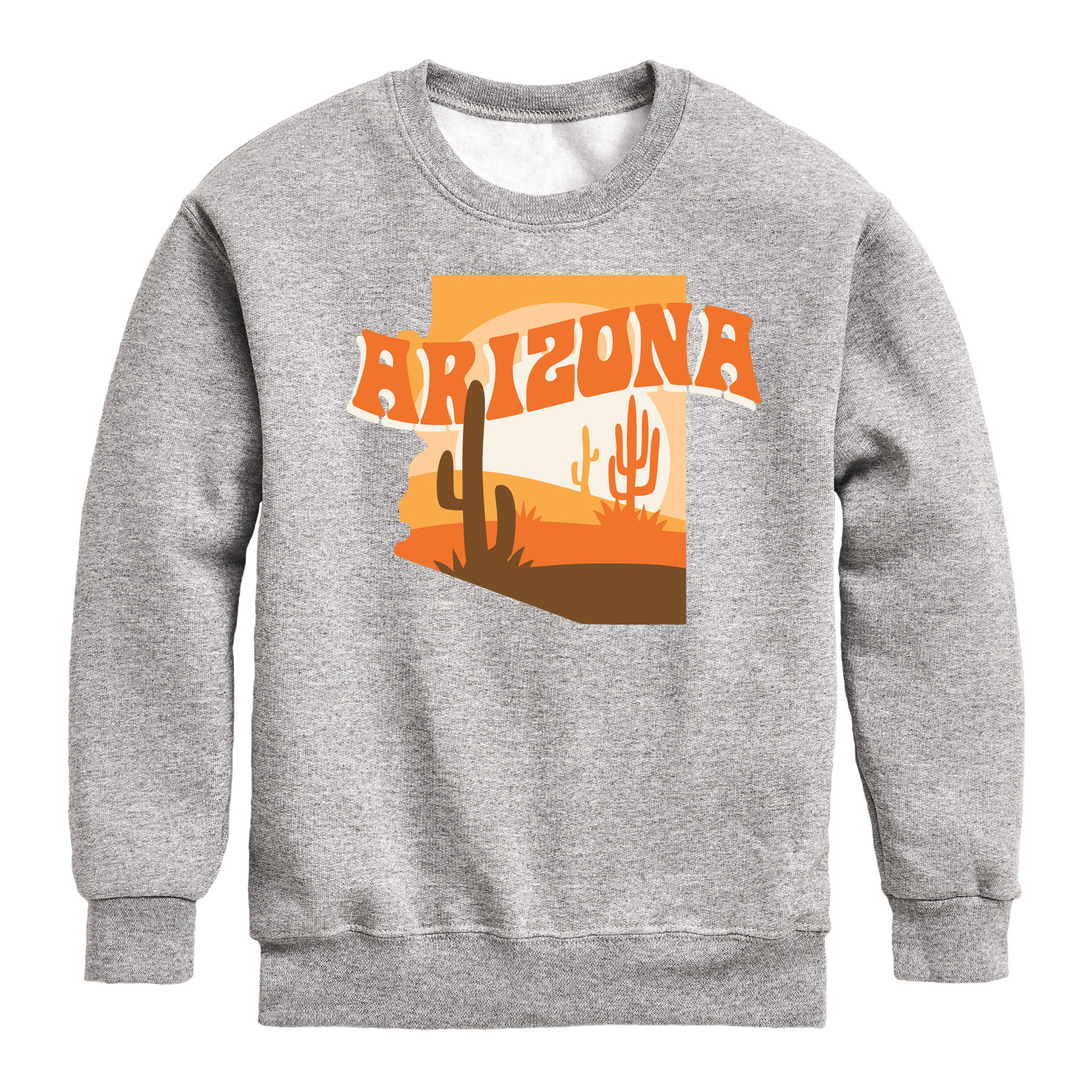 Instant Message - Arizona Desert - Toddler & Youth Crewneck Fleece Sweatshirt