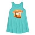 thumbnail image 1 of Instant Message - Arizona Desert - Toddler & Youth Girls A-line Dress, 1 of 5