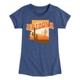 thumbnail image 1 of Instant Message - Arizona Desert - Toddler & Youth Girls Short Sleeve Graphic T-Shirt, 1 of 6