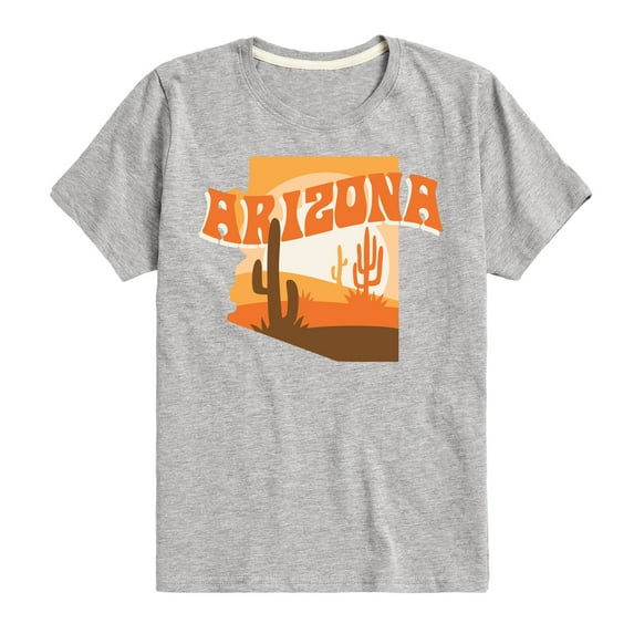 Instant Message - Arizona Desert - Vacation Destination - Toddler & Youth Short Sleeve Graphic T-Shirt