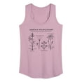 thumbnail image 1 of Instant Message - Arizona Wildflowers - Women's Racerback Tank Top, 1 of 6