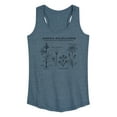 thumbnail image 1 of Instant Message - Arizona Wildflowers - Women's Racerback Tank Top, 1 of 6
