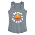 thumbnail image 1 of Instant Message - Aspen Colorado 1879 - Women's Racerback Tank Top, 1 of 6