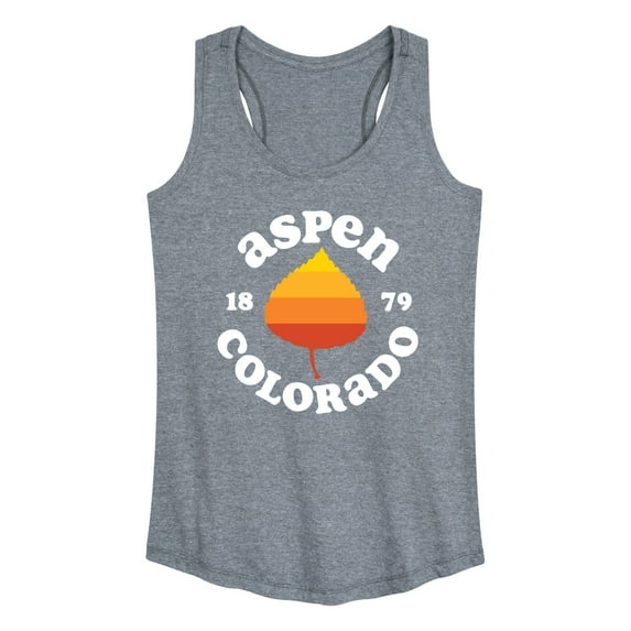 Instant Message - Aspen Colorado 1879 - Women's Racerback Tank Top