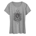 thumbnail image 1 of Instant Message - Astrological Floral Bee - Women's Short Sleeve Graphic T-Shirt, 1 of 5