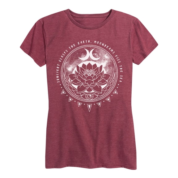 Instant Message - Astrological Lotus - Women's Short Sleeve Graphic T-shirt
