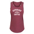 thumbnail image 1 of Instant Message - Astrology And Coffee - Women's Racerback Tank, 1 of 5