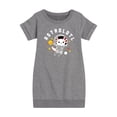 thumbnail image 1 of Instant Message - Astrolotl - Toddler And Youth Girls Fleece Dress, 1 of 6