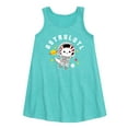 thumbnail image 1 of Instant Message - Astrolotl - Toddler and Youth Girls A-line Dress, 1 of 5