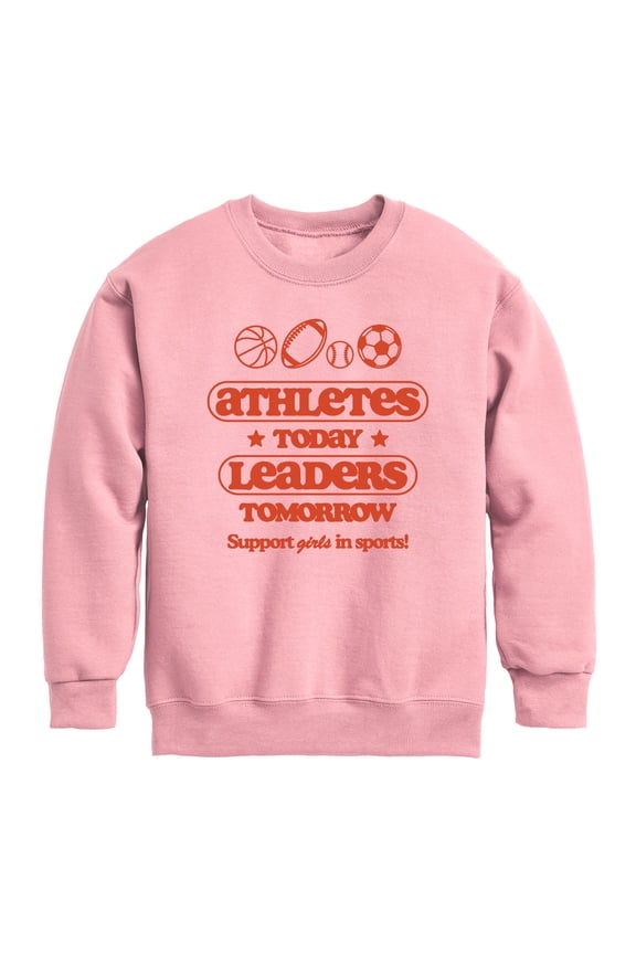 - Athletes Today Graphic Long Sleeve Fleece Sweatshirt