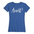 thumbnail image 1 of Instant Message - Aunt Cubed - Women's Short Sleeve Graphic T-Shirt, 1 of 5