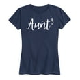 thumbnail image 1 of Instant Message - Aunt Cubed - Women's Short Sleeve Graphic T-Shirt, 1 of 5