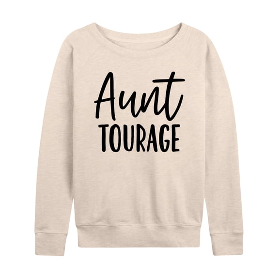 Instant Message - Aunt Tourage - Women's Lightweight French Terry Long Sleeve Shirt