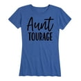 thumbnail image 1 of Instant Message - Aunt Tourage - Women's Short Sleeve Graphic T-Shirt, 1 of 6