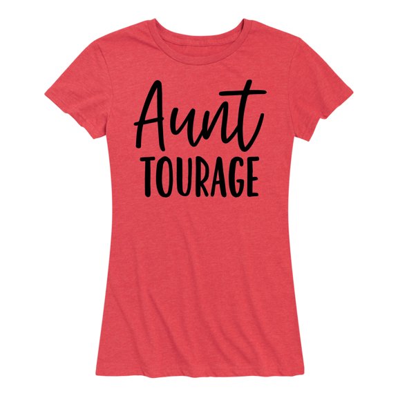 Instant Message - Aunt Tourage - Women's Short Sleeve Graphic T-Shirt